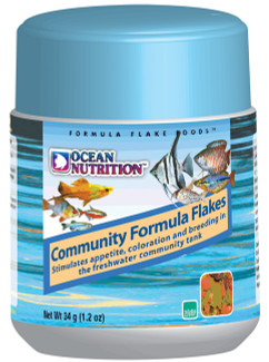 Ocean Nutrition Freshwater Community Flake 1.2 OZ