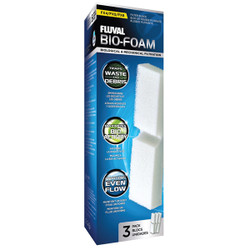 Fluval FX4/5/6 Replacement Bio-Foam Block, 3 Pack