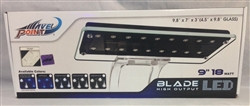 WavePoint Blade HO LED Fixture 9" 18 Watt Super Blue/10,000K