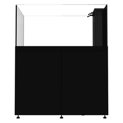 Prostar Rimless 150 Gallon Peninsula Setup Black