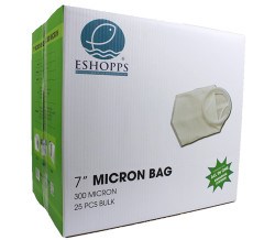 Eshopps Round Filter Sock 7" 300 Micron (25 Pack) - #54761