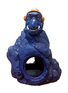hikari☺︎ Hikari Resin Ornament Weird Waters Blue Zoo Sign