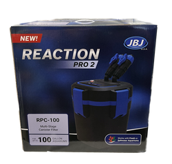 JBJ Reaction PRO 2 - Multi Stage Canister Filter 7 Watt UV - 360 gph