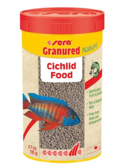 Sera Granured Nature Cichlid Food 250mL