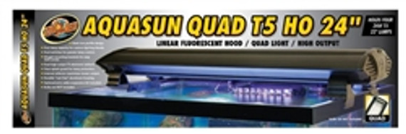 ZooMed Aquasun Quad T-5 HO Hood 24"