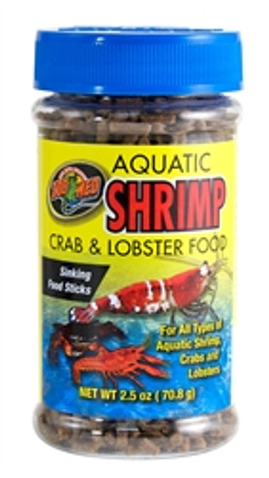 ZooMed Aquatic Shrimp, Crab & Crayfish Food 2.5oz