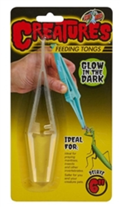 ZooMed Creatures Feeding Tongs Glow in the Dark