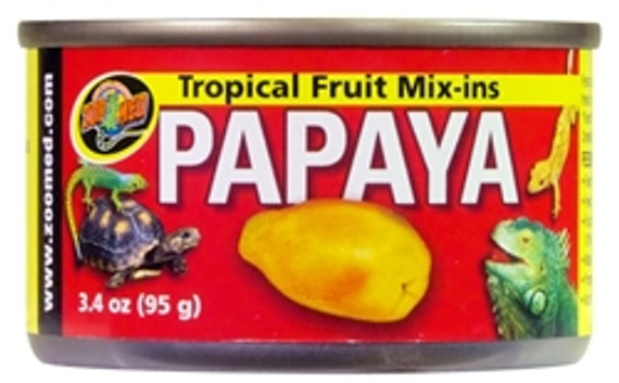 Zoo Med Tropical Fruit "Mix-ins" Papaya