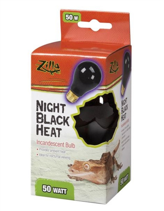 Zilla Night Black Heat Incandescent Bulb 50 Watt
