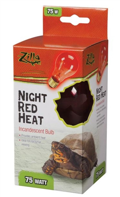 Zilla Night Red Heat Incandescent Bulb 75 Watt