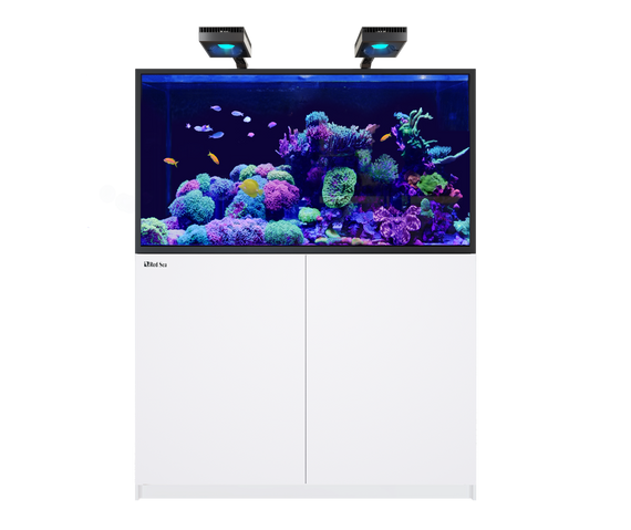 Red Sea Reefer G2+ S-550 Deluxe System White (2 X RL 160 & Mount arms)