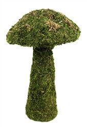 Galapagos Moss Mushroom Green Small 11"