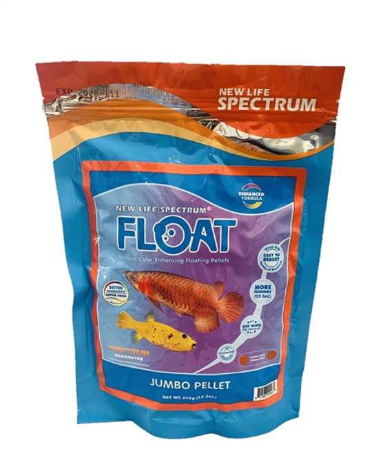 New Life Spectrum Naturox Series FLOAT Jumbo Pellet (7.5mm-8mm) 350g