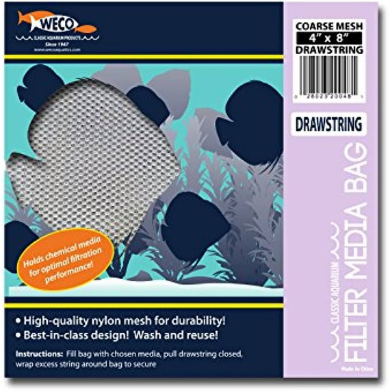 Weco Drawstring Media Bag Coarse, 4x8