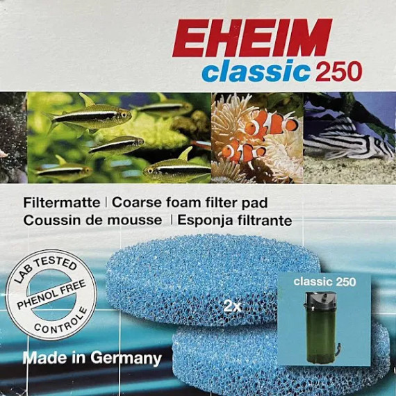 Eheim Classic 250 Coarse Foam Pads 2pk