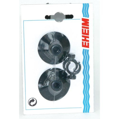 EHEIM 水槽用部品セット 多数 Eheim Replacement Suction Cup w/ Clip for 12/16MM Hose (2 Pack
