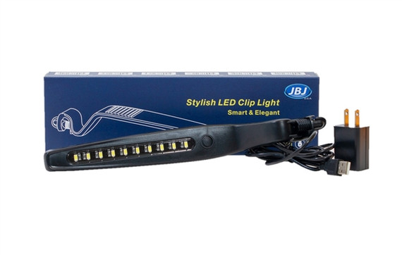 JBJ Black Nano LED Clip Light 5 watt All White LEDs