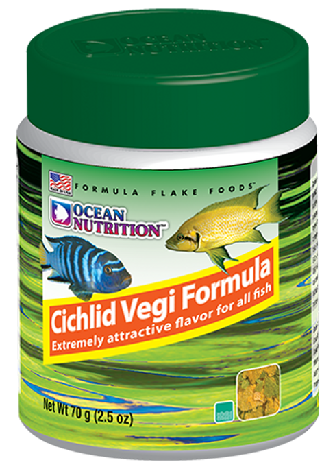 Ocean Nutrition Cichlid Vegi Flake 2.5oz
