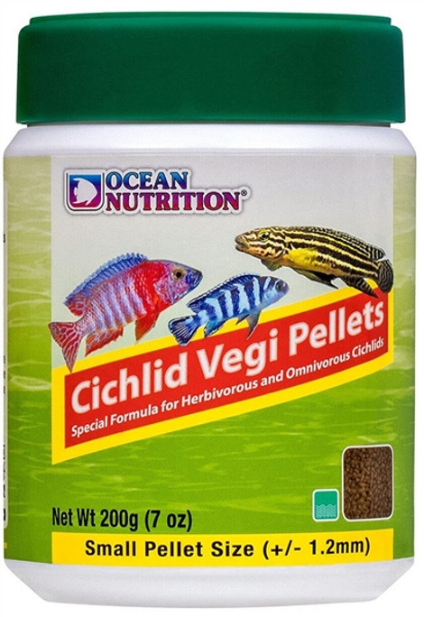 Ocean Nutrition Cichlid Vegi Pellets Small 200g