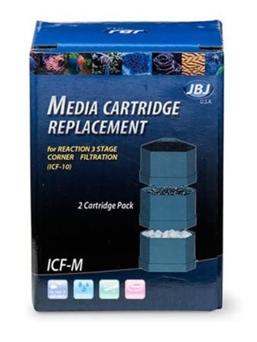JBJ Media Cartidge Replacement for ICF-10 2 Pack