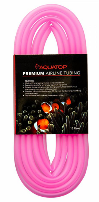 Aquatop Airline Tubing 13ft Pink