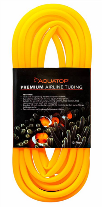 Aquatop Airline Tubing 13ft Neon Orange