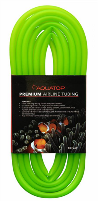 Aquatop Airline Tubing 13ft Neon Green