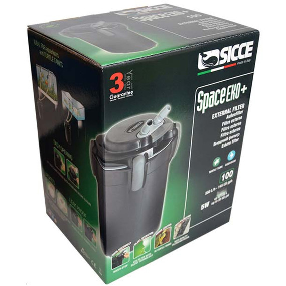 Sicce Space EKO+ 100 Canister Filter 145 gph