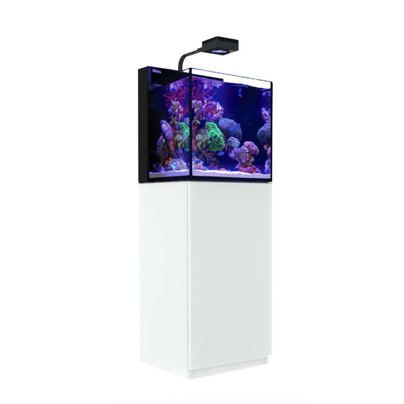 Red Sea MAX Nano Cube G2 Aquarium with White Cabinet