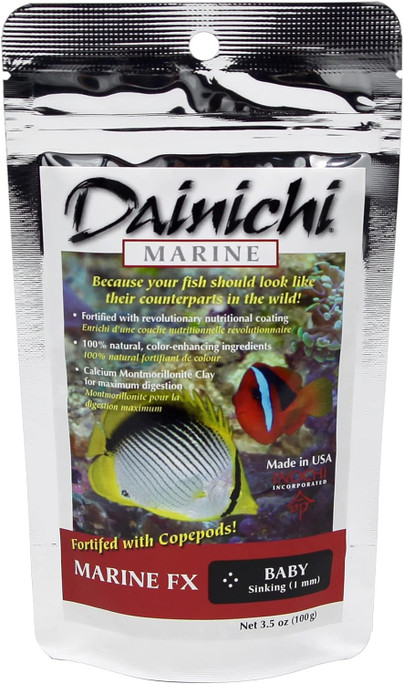 Dainichi Marine FX Baby Pellet Fish Food 3.5oz