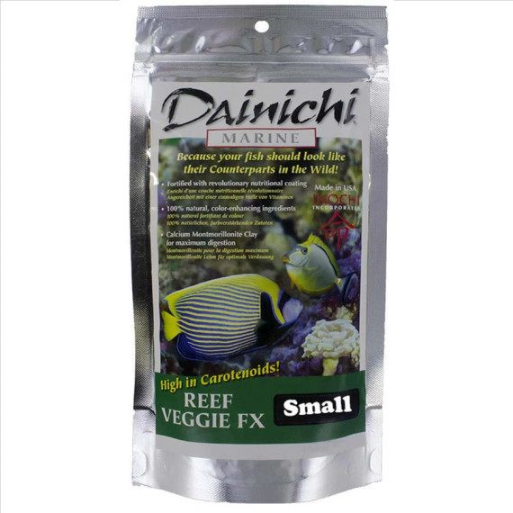 Dainichi Veggie Marine Reef FX Small Pellet Food 3.5oz