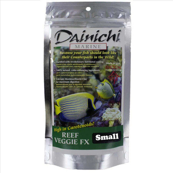 Dainichi Veggie Marine Reef Small Pellet Fish Food 8.8oz