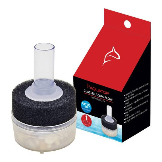 Aquatop Sponge Filter for up to 10 Gallons