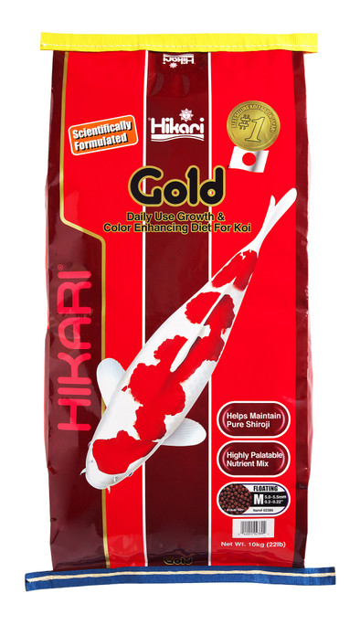 Hikari GOLD KOI Floating Pellet Medium 22 lbs