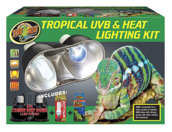 ZooMed Tropical UVB & Heat Lighting Kit