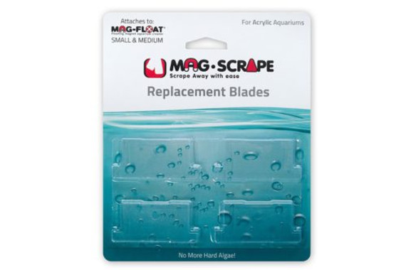 Mag-Float Replacement Acrylic Blades (S&M) - 4 Pack