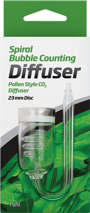 Seachem Glass Bubble Counting Spiral Diffuser 23mm