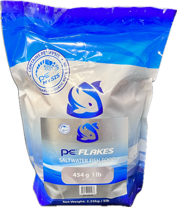 Piscine Energetics PE Flakes Fish Food Saltwater 1 lb