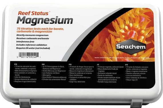 Seachem Reef Status Magnesium Carbonate Test Kit