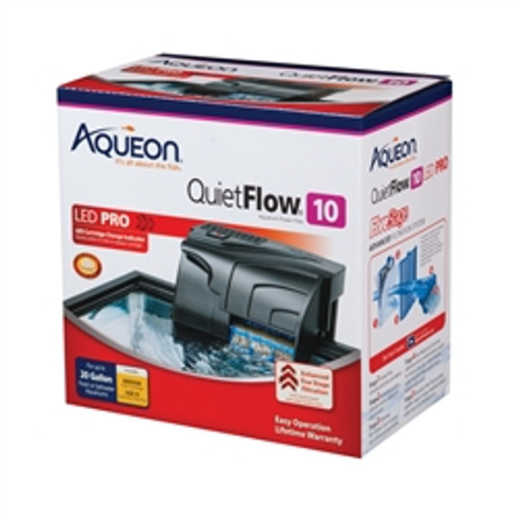 Aqueon QuietFlow LED PRO 10 Power Filter