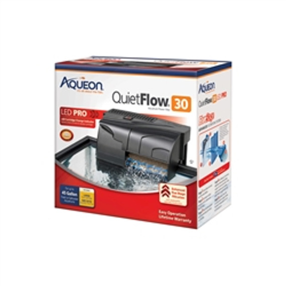 Aqueon QuietFlow LED PRO 30 Power Filter