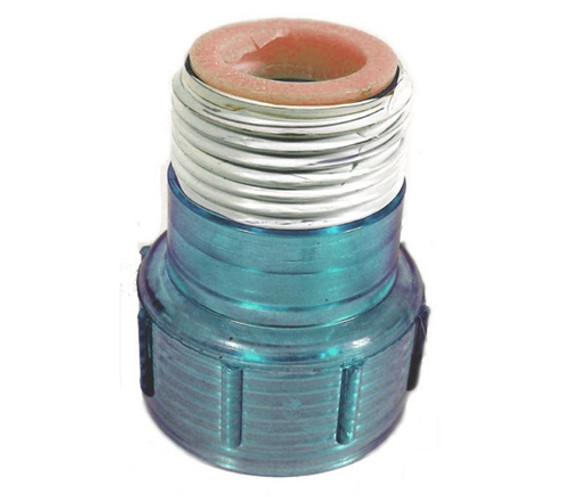 Aqua Ultraviolet Quartz Cap w/ Ring, Clear Blue