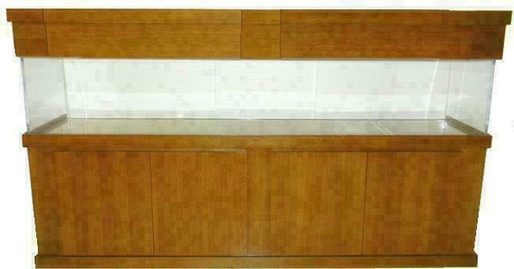 Pro Clear ProStar 410-Gallon 120"Lx30"Wx30"H Rectangular Acrylic Aquarium Setup