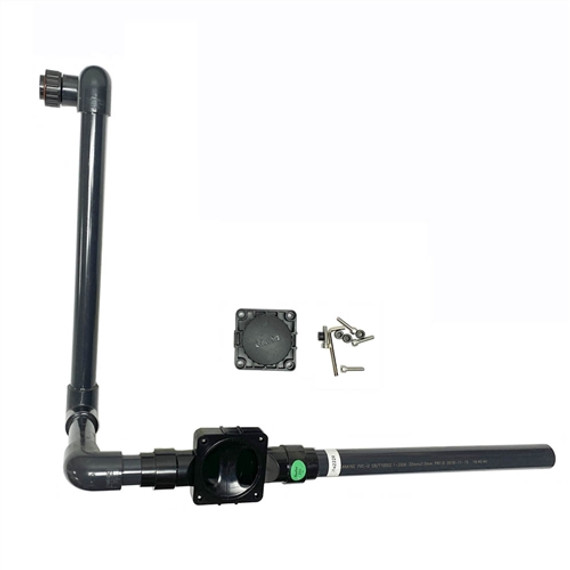 Replacement Red Sea Reefer 250 V3 Sump Valved Downpipe. Part # R42226.