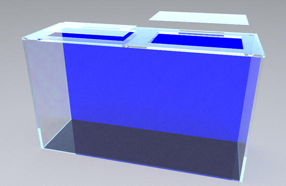 Pro Clear ProStar 260 Gallon 72"Lx24"Wx42"H Acrylic Aquarium