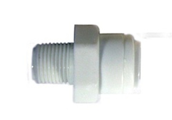 SpectraPure Male Push Connector (1/4 inch Tubing x 1/8 inch MPT)