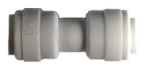 SpectraPure Male Push Union (1/4 inch Tube x 1/4 inch Tube)