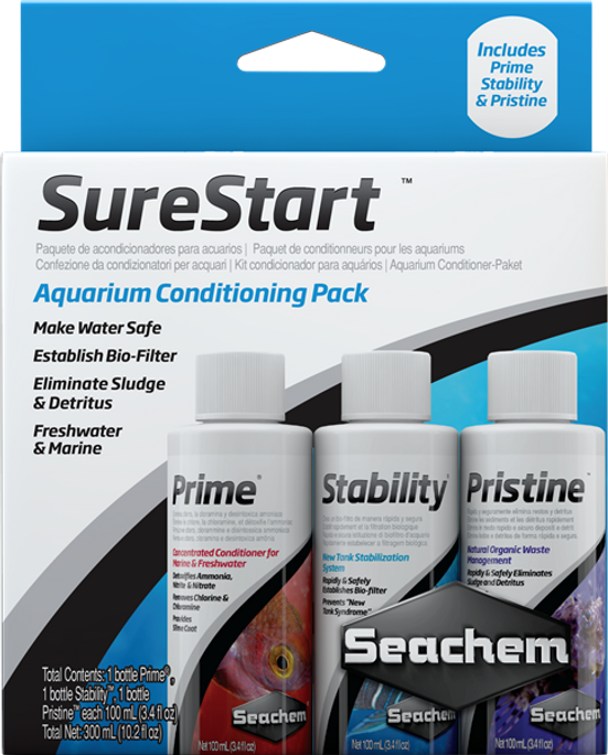 Seachem SureStart Pack 3 x 100mL Pack