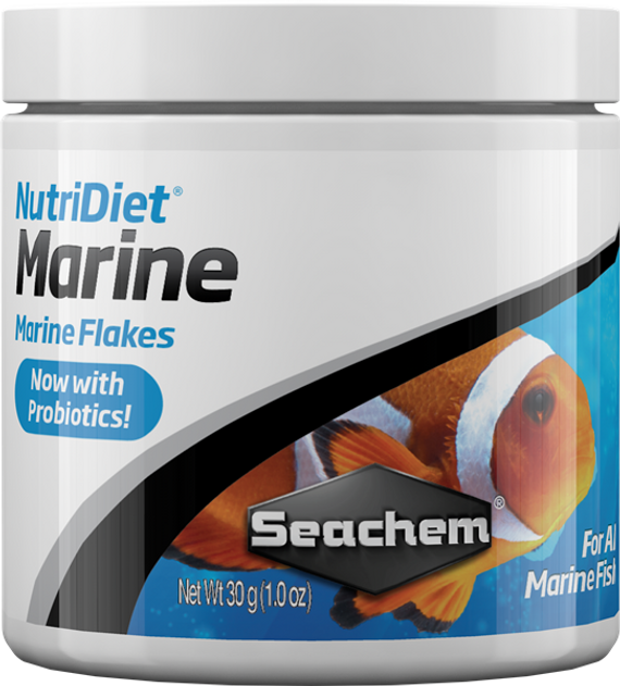 Seachem NutriDiet Marine Flakes w/ Probiotics 30 g