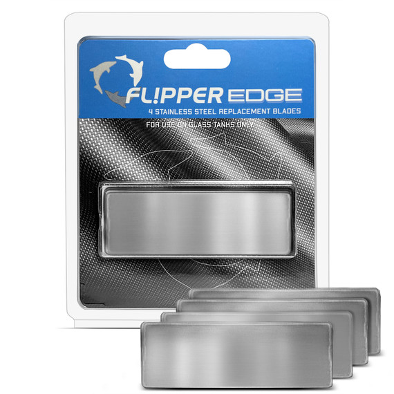Flipper EDGE-Standard Stainless Steel Blades - 4pk